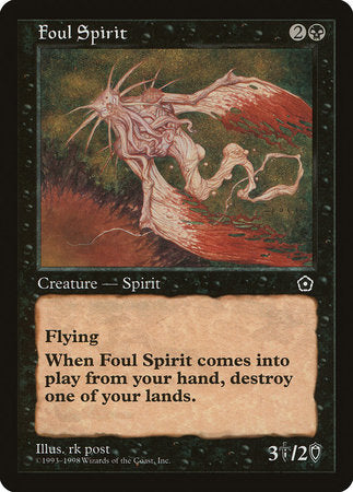 Foul Spirit [Portal Second Age] | Gate City Games LLC