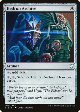 Hedron Archive [Commander 2018] | Gate City Games LLC