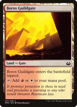 Boros Guildgate [Modern Masters 2017] | Gate City Games LLC