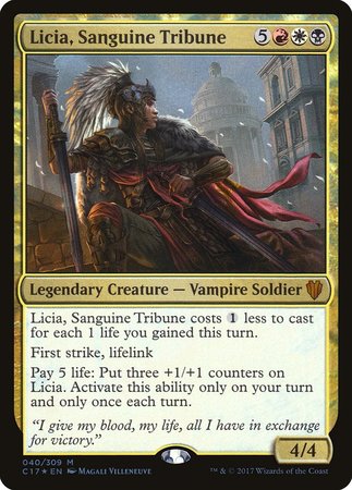 Licia, Sanguine Tribune [Commander 2017] | Gate City Games LLC