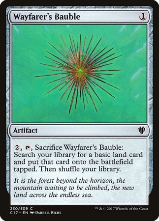 Wayfarer's Bauble [Commander 2017] | Gate City Games LLC
