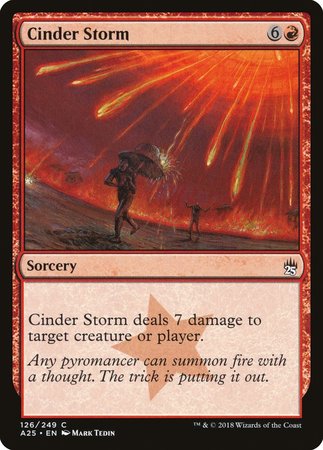 Cinder Storm [Masters 25] | Gate City Games LLC