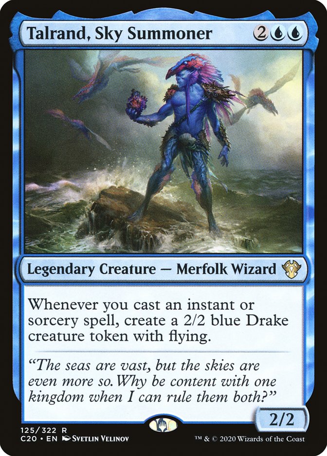 Talrand, Sky Summoner [Commander 2020] | Gate City Games LLC