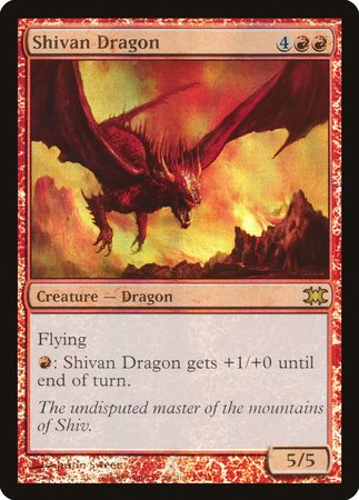 Shivan Dragon [From the Vault: Dragons] | Gate City Games LLC