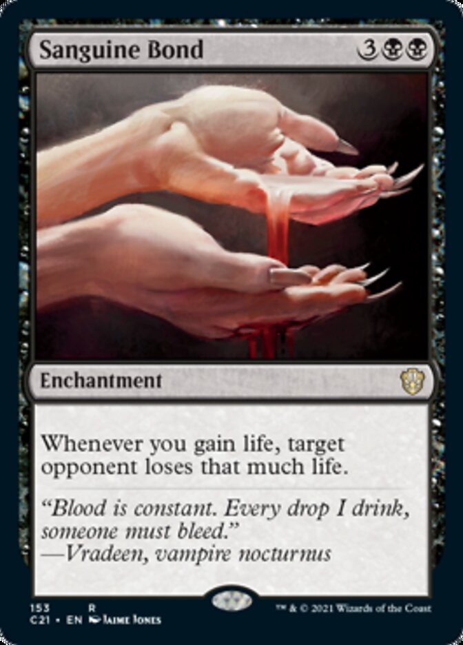 Sanguine Bond [Commander 2021] | Gate City Games LLC