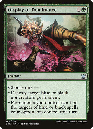 Display of Dominance [Dragons of Tarkir] | Gate City Games LLC