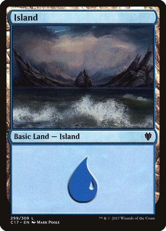 Island (299) [Commander 2017] | Gate City Games LLC