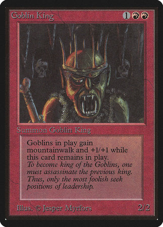 Goblin King [Limited Edition Beta] | Gate City Games LLC