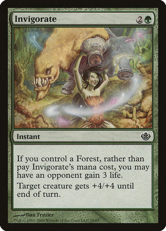Invigorate [Duel Decks: Garruk vs. Liliana] | Gate City Games LLC
