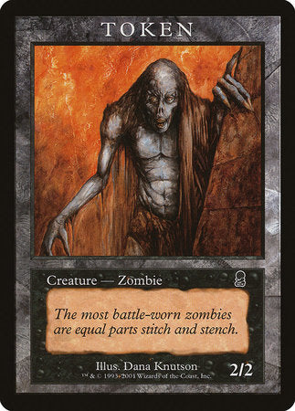 Zombie Token (Odyssey) [Magic Player Rewards 2002] | Gate City Games LLC