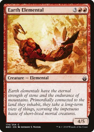 Earth Elemental [Battlebond] | Gate City Games LLC