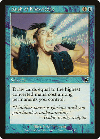 Rush of Knowledge [Scourge] | Gate City Games LLC