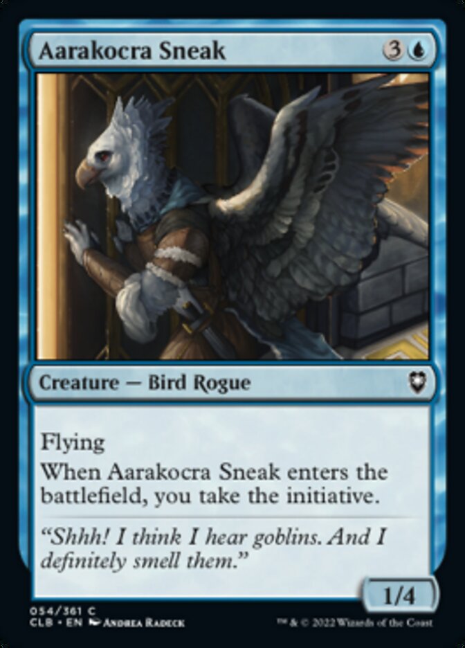 Aarakocra Sneak [Commander Legends: Battle for Baldur's Gate] | Gate City Games LLC