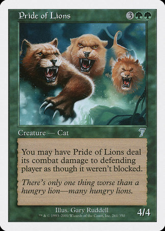 Pride of Lions [Seventh Edition] | Gate City Games LLC