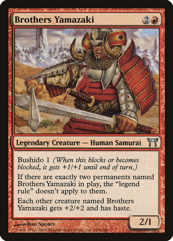 Brothers Yamazaki (160a/306) [Champions of Kamigawa] | Gate City Games LLC