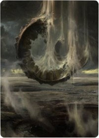 Wasteland Art Card [Zendikar Rising Art Series] | Gate City Games LLC