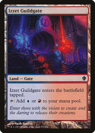 Izzet Guildgate [Commander 2013] | Gate City Games LLC