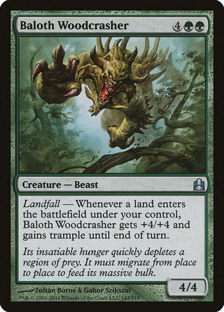 Baloth Woodcrasher [Commander 2011] | Gate City Games LLC