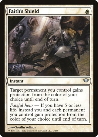 Faith's Shield [Dark Ascension] | Gate City Games LLC
