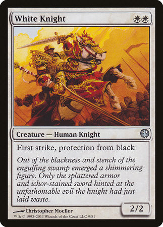 White Knight [Duel Decks: Knights vs. Dragons] | Gate City Games LLC