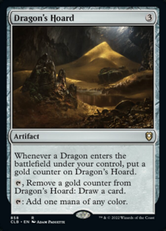Dragon's Hoard [Commander Legends: Battle for Baldur's Gate] | Gate City Games LLC