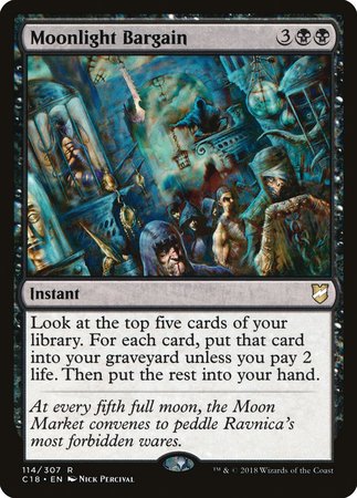 Moonlight Bargain [Commander 2018] | Gate City Games LLC