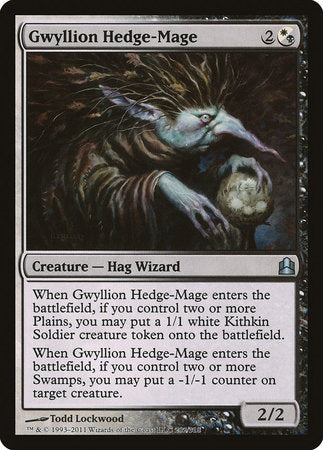 Gwyllion Hedge-Mage [Commander 2011] | Gate City Games LLC