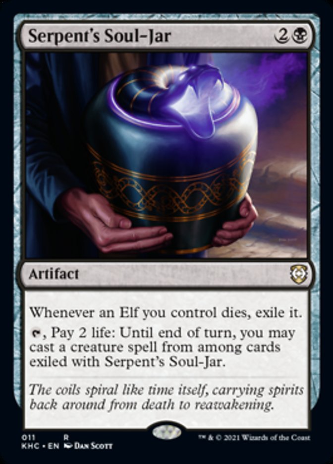 Serpent's Soul-Jar [Kaldheim Commander] | Gate City Games LLC