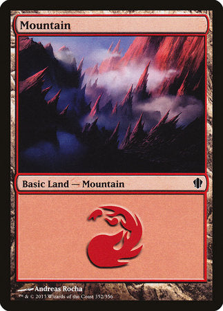 Mountain (352) [Commander 2013] | Gate City Games LLC