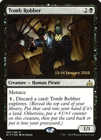 Tomb Robber [Rivals of Ixalan Promos] | Gate City Games LLC