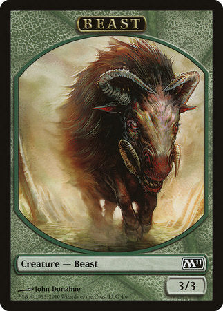 Beast Token [Magic 2011 Tokens] | Gate City Games LLC