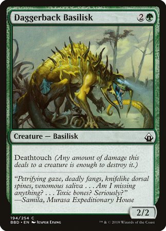 Daggerback Basilisk [Battlebond] | Gate City Games LLC