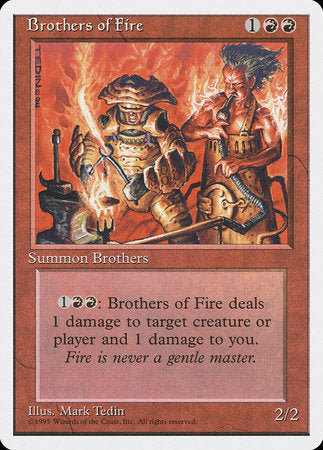 Brothers of Fire [Fourth Edition] | Gate City Games LLC