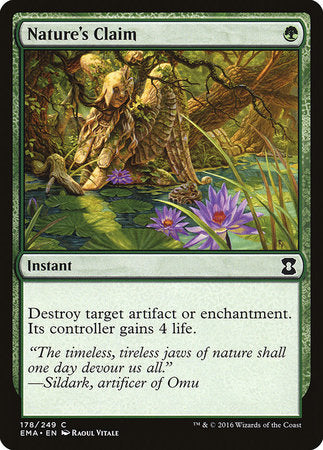 Nature's Claim [Eternal Masters] | Gate City Games LLC