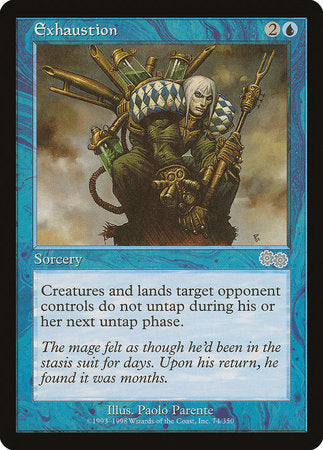 Exhaustion [Urza's Saga] | Gate City Games LLC