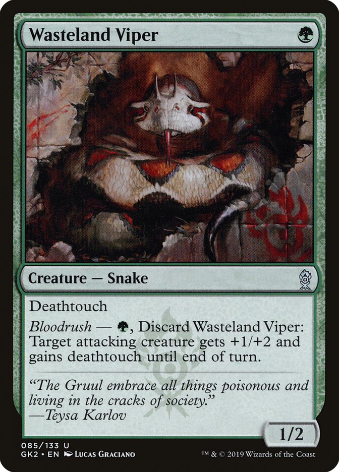 Wasteland Viper [Ravnica Allegiance Guild Kit] | Gate City Games LLC