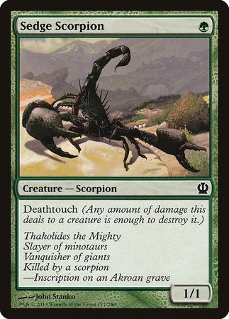 Sedge Scorpion [Theros] | Gate City Games LLC