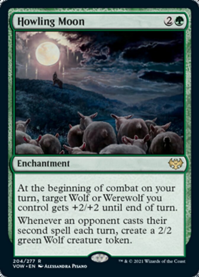 Howling Moon [Innistrad: Crimson Vow] | Gate City Games LLC