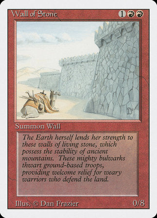 Wall of Stone [Revised Edition] | Gate City Games LLC