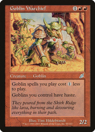 Goblin Warchief [Scourge] | Gate City Games LLC