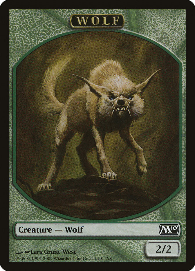 Wolf [Magic 2010 Tokens] | Gate City Games LLC