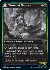 Weaver of Blossoms // Blossom-Clad Werewolf [Innistrad: Double Feature] | Gate City Games LLC