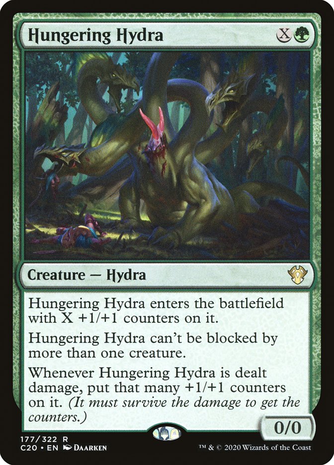 Hungering Hydra [Commander 2020] | Gate City Games LLC