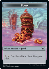 Zombie Employee // Food (011) Double-sided Token [Unfinity Tokens] | Gate City Games LLC