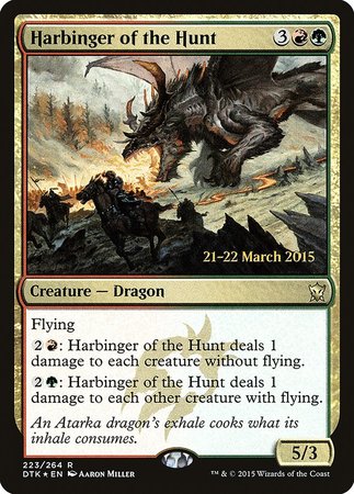 Harbinger of the Hunt [Dragons of Tarkir Promos] | Gate City Games LLC