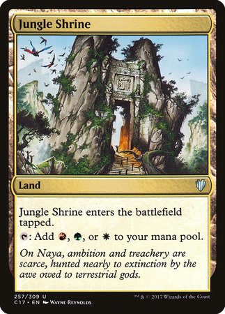 Jungle Shrine [Commander 2017] | Gate City Games LLC