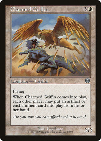 Charmed Griffin [Mercadian Masques] | Gate City Games LLC