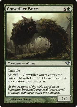 Gravetiller Wurm [Dark Ascension] | Gate City Games LLC