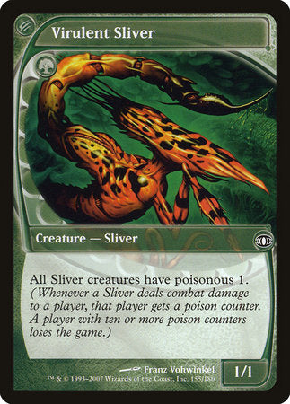 Virulent Sliver [Future Sight] | Gate City Games LLC