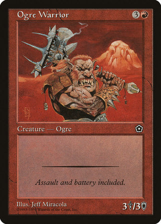 Ogre Warrior [Portal Second Age] | Gate City Games LLC